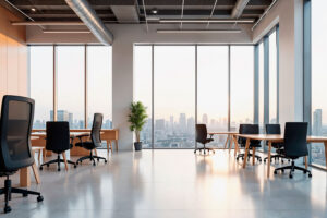 Niewykorzystana przestrzeń biurowa