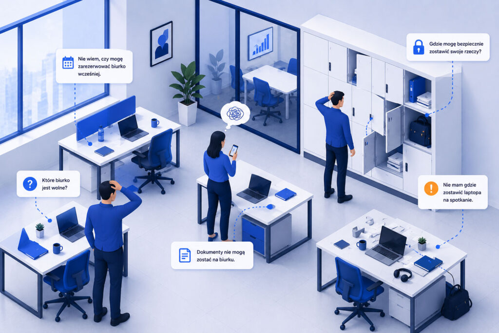 Hot desking a Smart Lockers