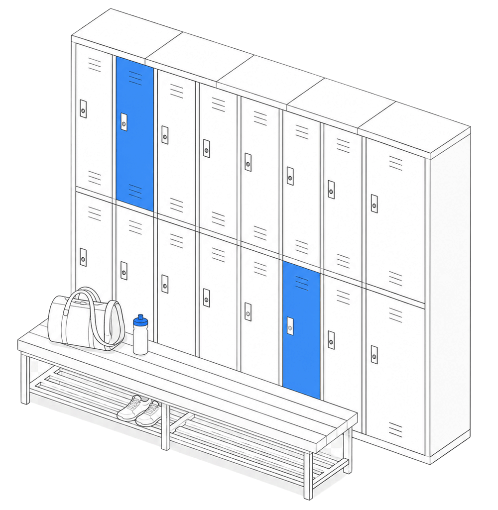 System Smart Locker do czasowej rezerwacji skrytek